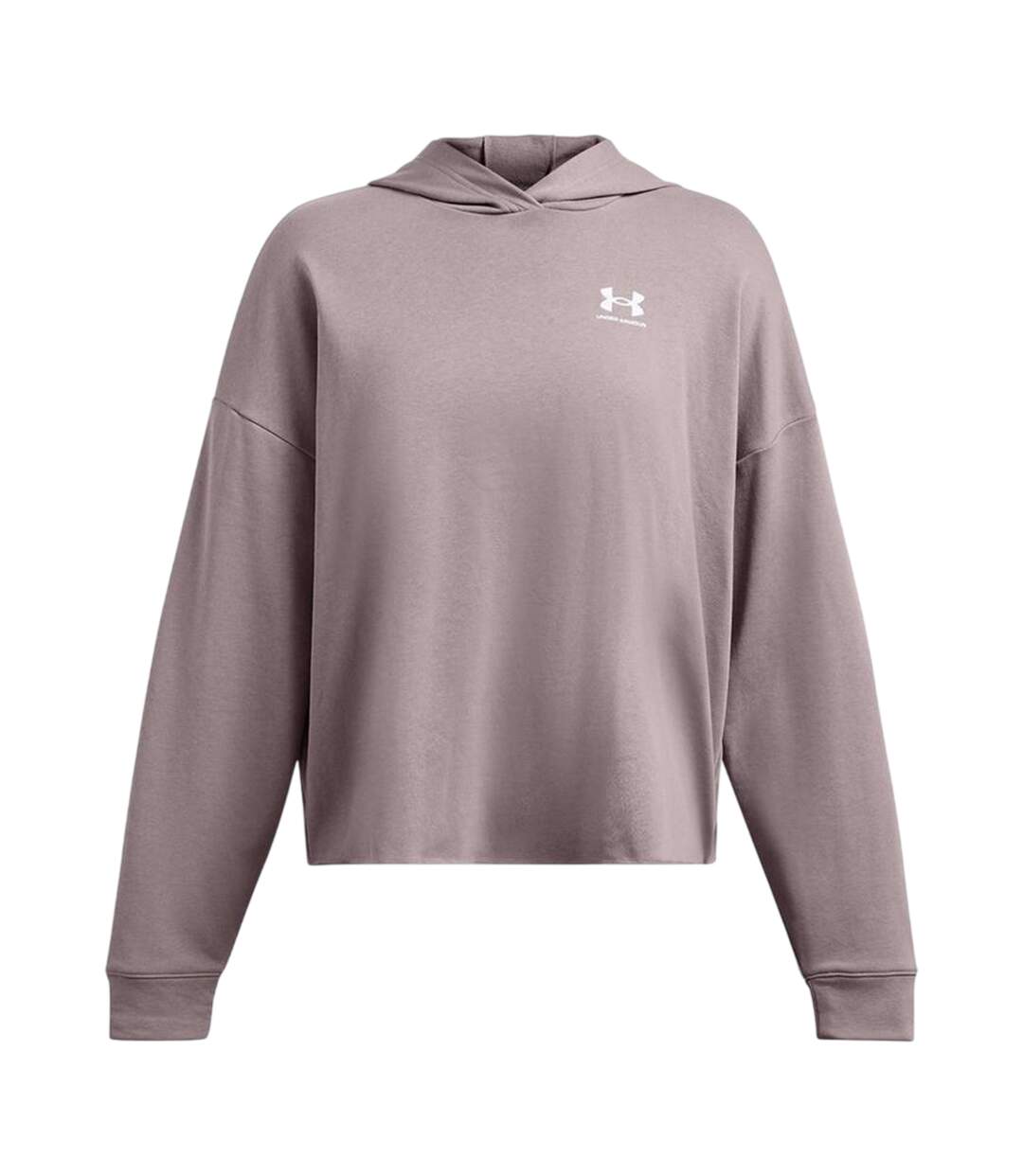 Sweat À Capuche Rival Femme Gris Under Armour-3