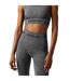 Legging Motif/style Sans Coutures Femme Charbon Chiné Everlast-4