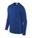 Gildan Pack of 5 Mens Soft Style Long Sleeve T-Shirt  (Royal) - UTBC4808