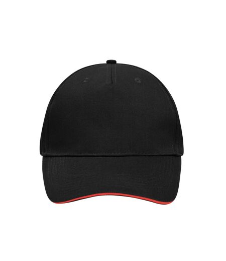 Casquette De Baseball Noir Rouge Myrtle Beach