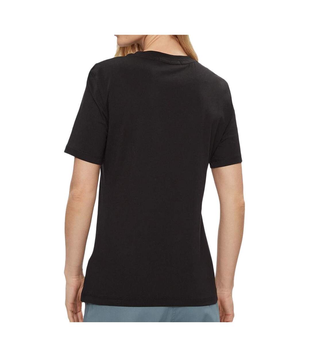 T-shirt Noir Femme Calvin Klein Jeans Illuminated - S-2