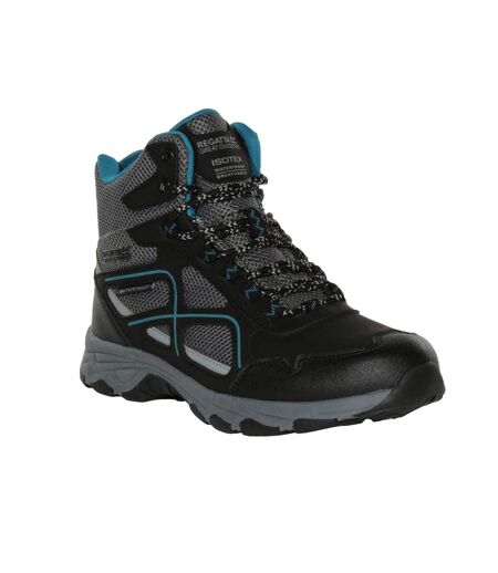 Regatta Womens/Ladies Lady Vendeavour Walking Boots (Black/Deep Lake) - UTRG9433
