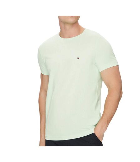 T-Shirt vert homme tommy hilfiger stretch - l