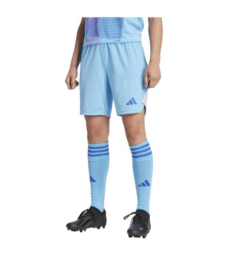 Unisex Adult T24 Goalkeeper Shorts Blue Burst Adidas
