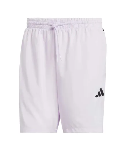 Mens 3 Stripes Shorts Ice Lavender Adidas