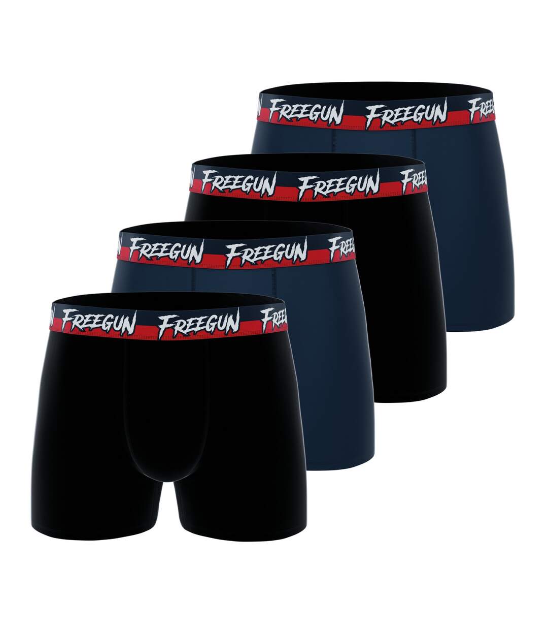 Lot de 4 boxers en coton homme Freegun Freegun-1