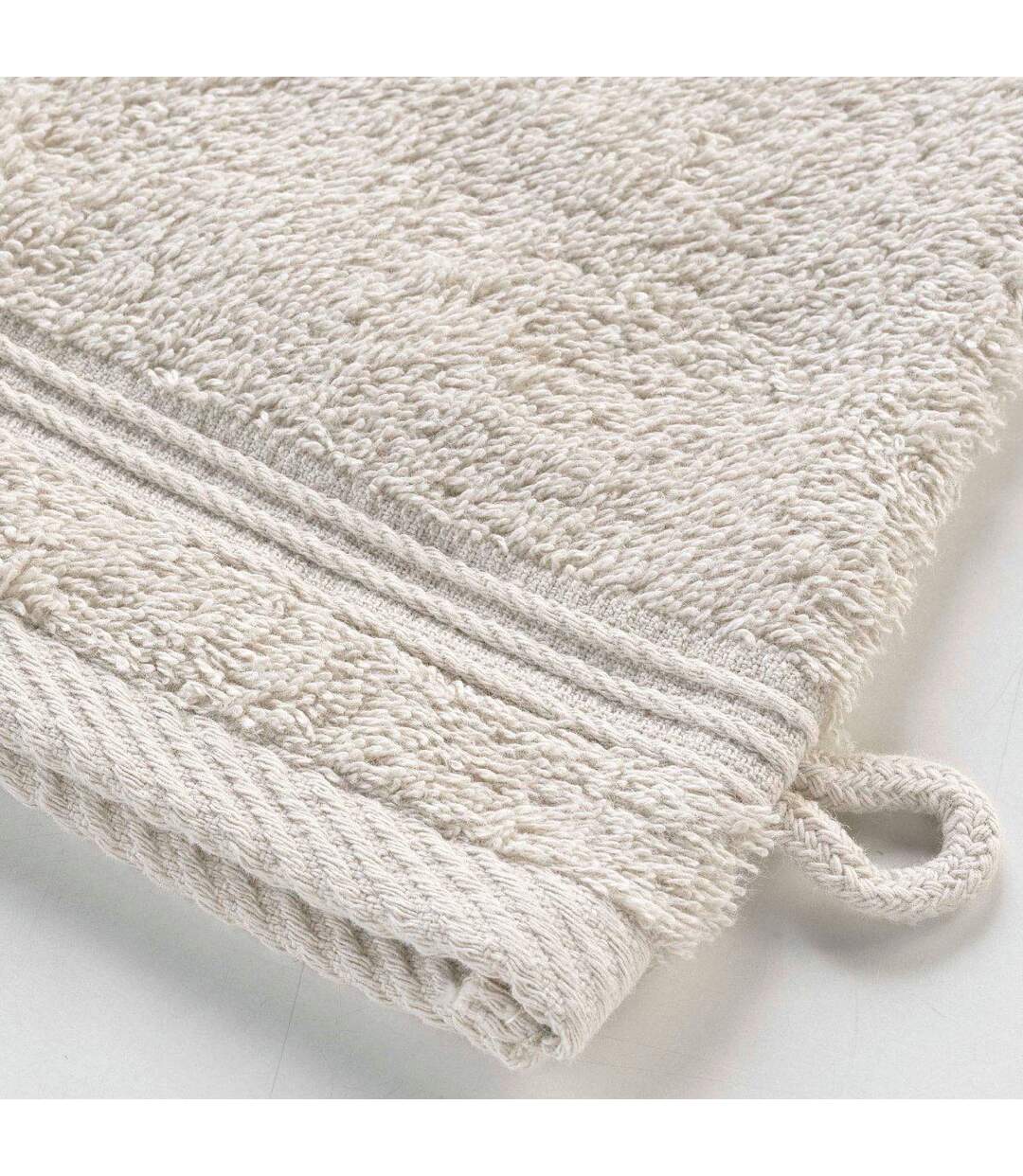 Lot de 2 Gants de Toilette Tendresse 15x21cm Lin-2