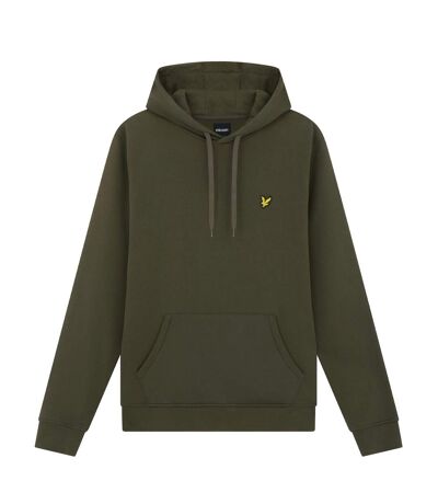 Mens pullover hoodie olive Lyle & Scott