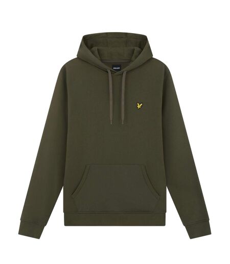 Mens pullover hoodie olive Lyle & Scott