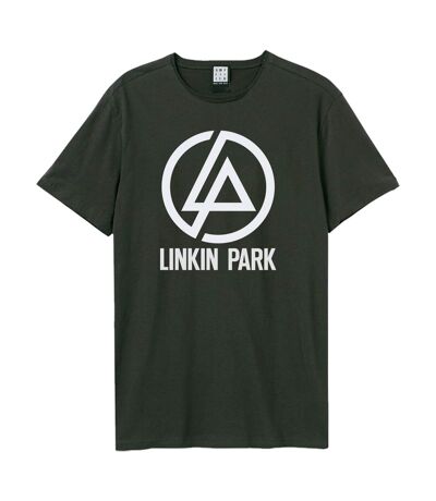 T-shirt Circle Logo Adulte Charbon Amplified