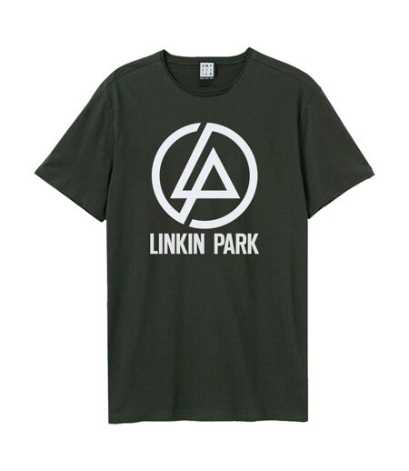 T-shirt Circle Logo Adulte Charbon Amplified