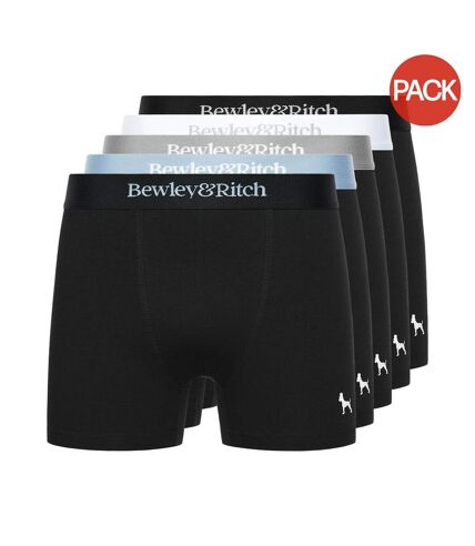 Pack of 5  Mens columbia boxer shorts  multicolored Bewley & Ritch