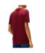 T-Shirt bordeaux homme tommy hilfiger reg linear-2