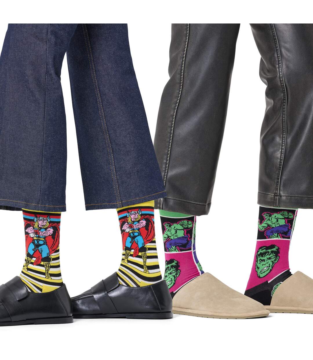 6 Pack Avengers Socks Bundle Novelty Socks | Gift Idea-4