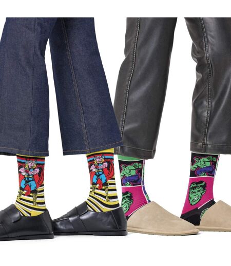 6 Pack Avengers Socks Bundle Novelty Socks | Gift Idea