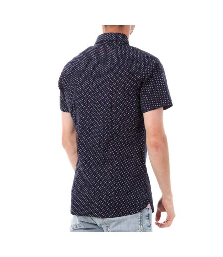 Chemise manches courtes marine homme teddy smith 10711556d - m