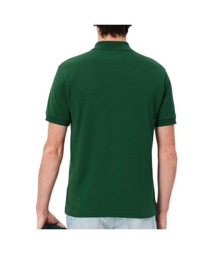 Polo vert forêt homme lacoste l1212