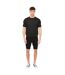 T-shirt Marvela Homme Noir Duck And Cover-1