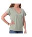 T-shirt vert femme teddy smith mia-1