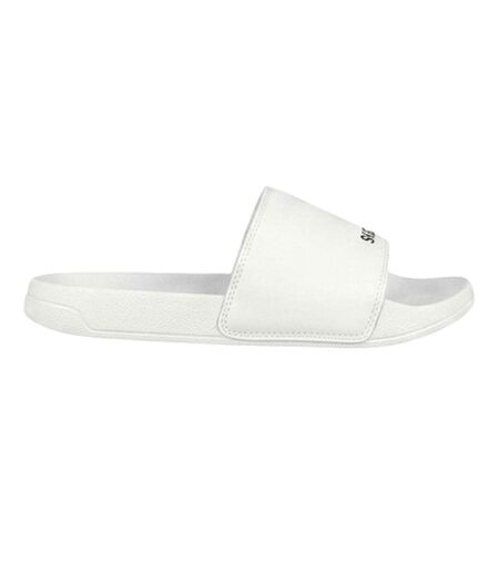 Mens Sidelines 2 Lightweight Sliders White Black Skechers