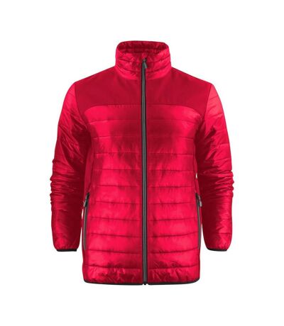 Mens Expedition Padded Jacket Red Printer