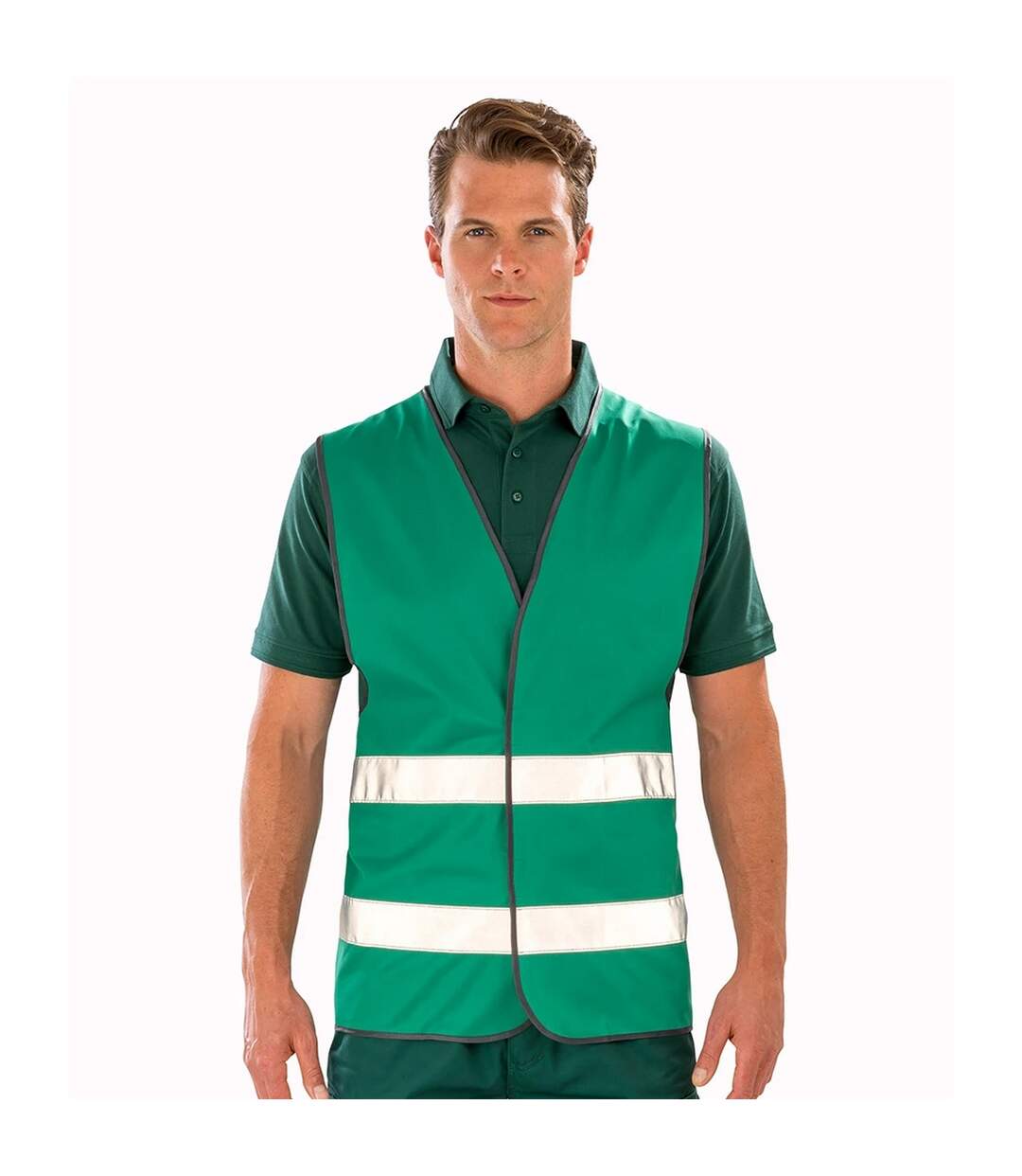 Gilet Haute Visibilité Enhanced Adulte Vert Result Core-4