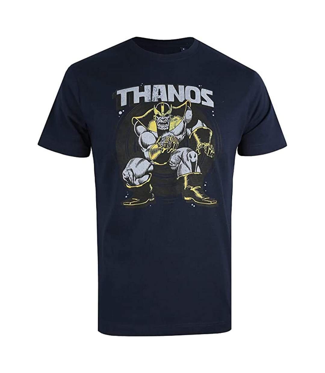 Marvel Mens Stance Thanos T-Shirt (Marine/Gris/Noir) - UTTV677