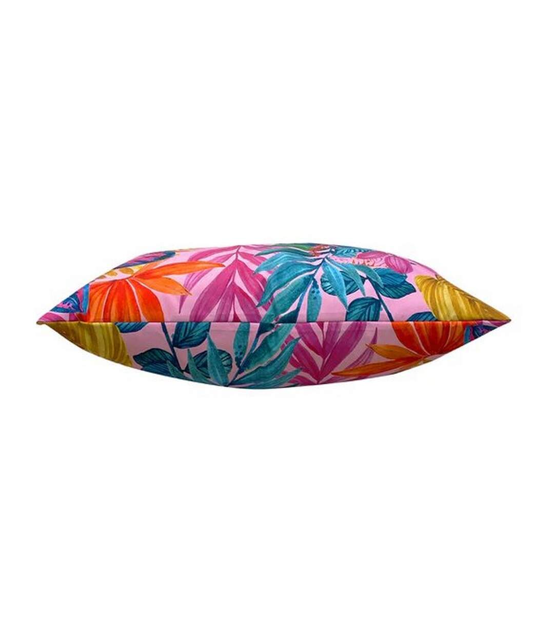 Psychedelic jungle outdoor cushion cover 70cm x 70cm pink/blue/green Furn