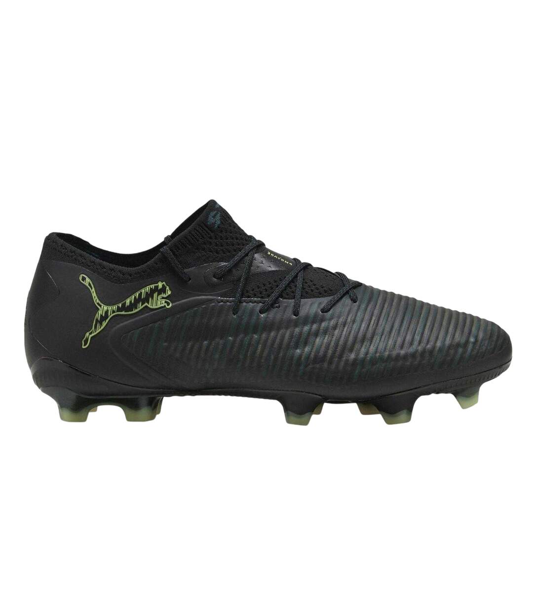 Mens Future 8 Ultimate Low Cut Firm Ground Football Boots  Black Puma-1