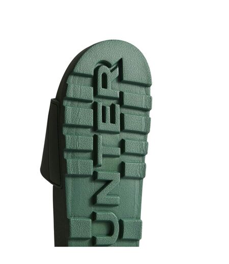 Claquettes core femme vert foncé Hunter