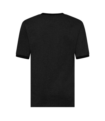 T-shirt Motif/style Logo Aster Homme Charbon Chiné Fila