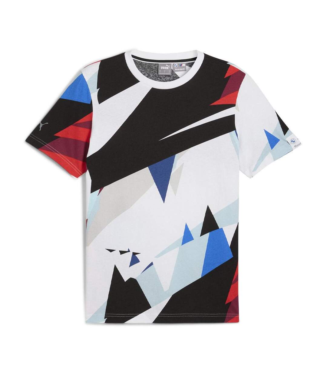 T-Shirt noir/blanc homme puma 627469 - l-1
