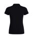Womens/ladies Waimak Polo Shirt Black Canterbury-3