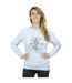 Disney Princess Womens/Ladies Belle Winter Silhouette Sweatshirt (Sports Grey)