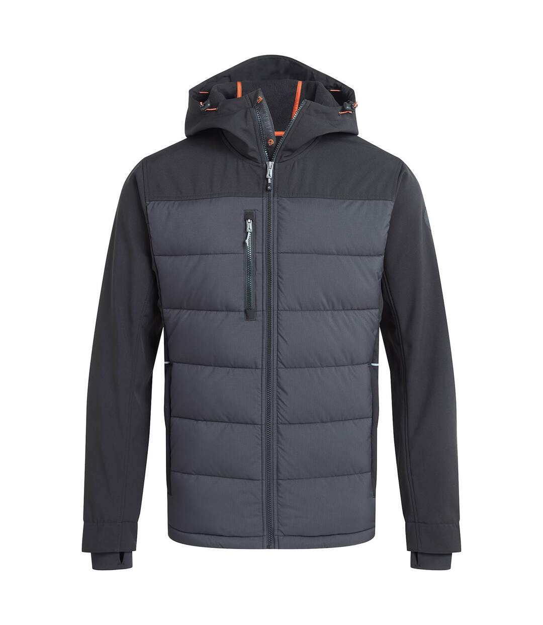 Mens castleford padded hybrid jacket black Craghoppers