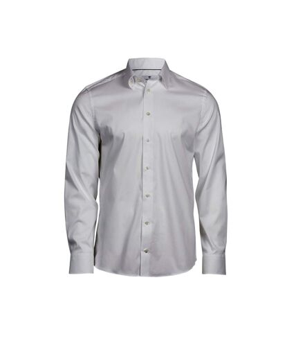 Tee Jays Mens Stretch Shirt (White)