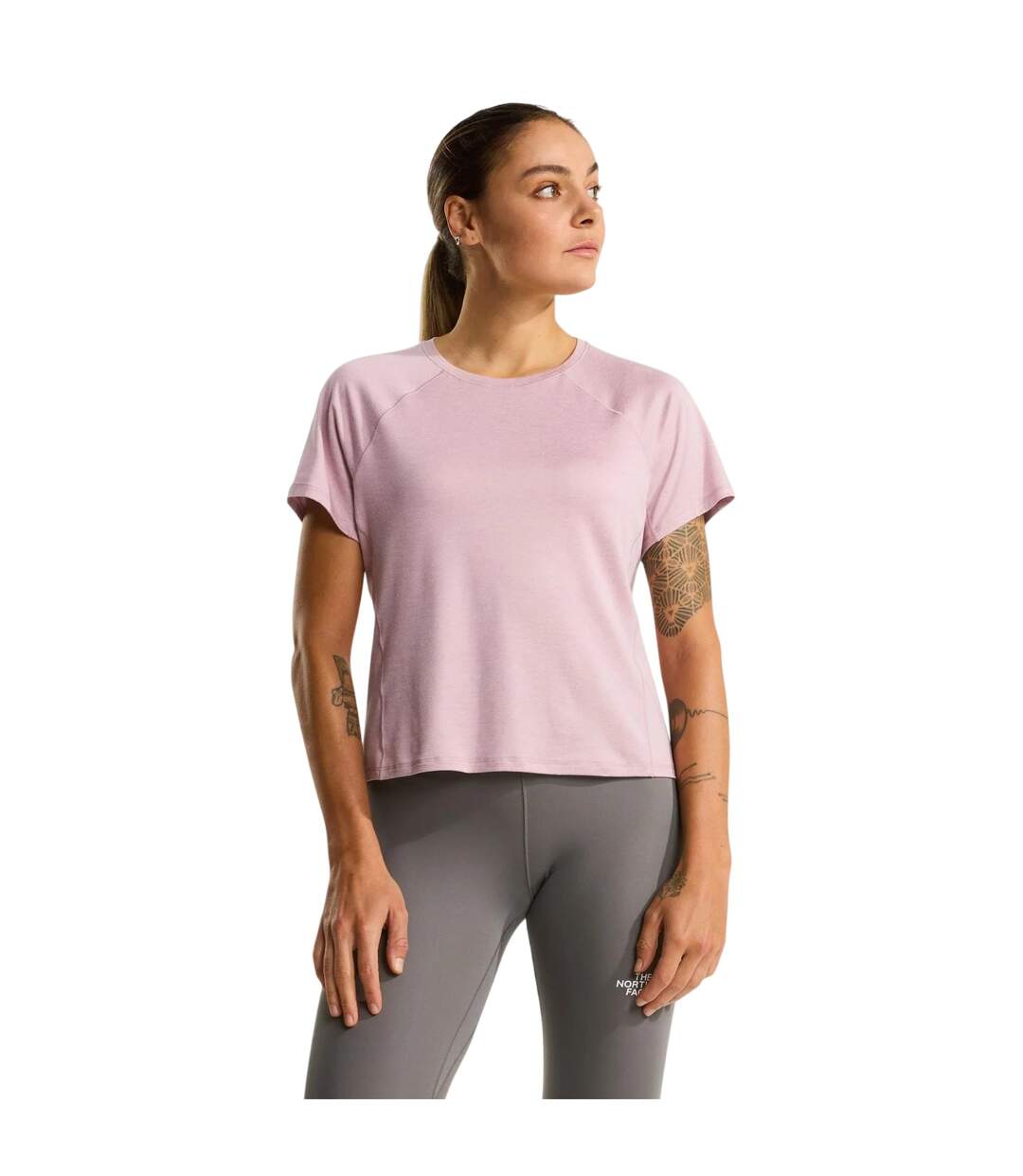 T-shirt Jaida Femme Rose The North Face-4