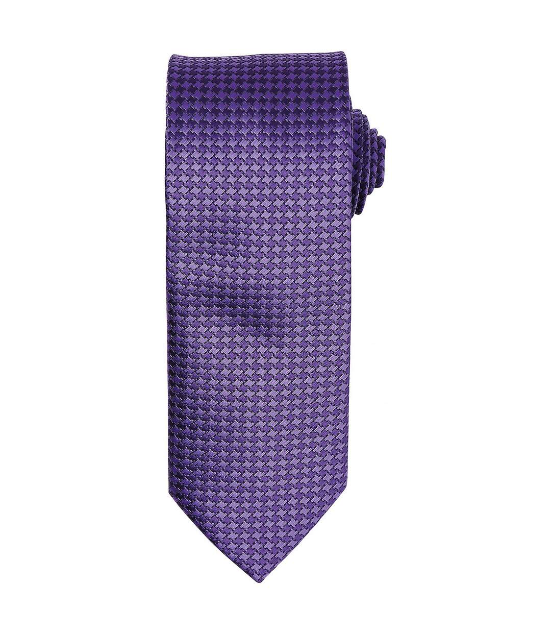 Puppytooth Tie One Size Purple Premier-1