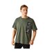 T-shirt Christian Lacroix Aramon Homme Kaki Foncé Regatta-4