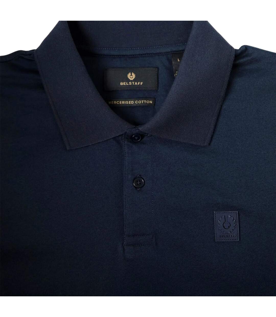 Polo Manches Courtes Homme Bleu Foncé Belstaff-4