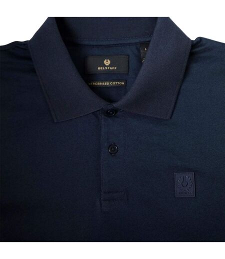 Polo Manches Courtes Homme Bleu Foncé Belstaff