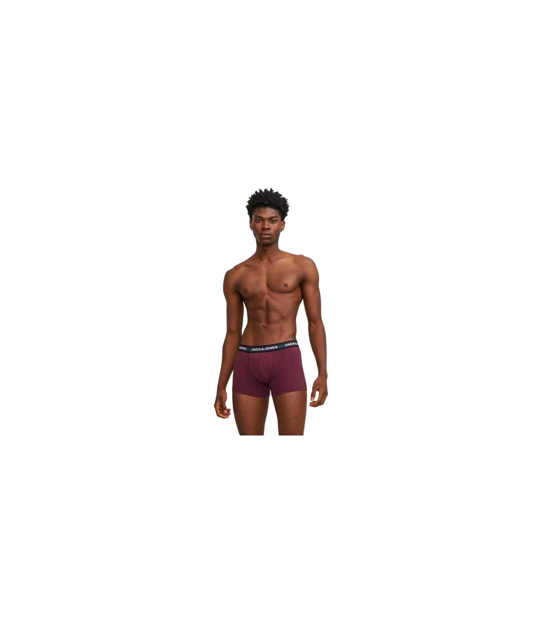 Pack Of 10  Mens Cotton Blend Boxer Shorts  Multicoloured Jack And Jones-1
