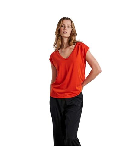 T-shirt Pckamala Femme Orange Pieces