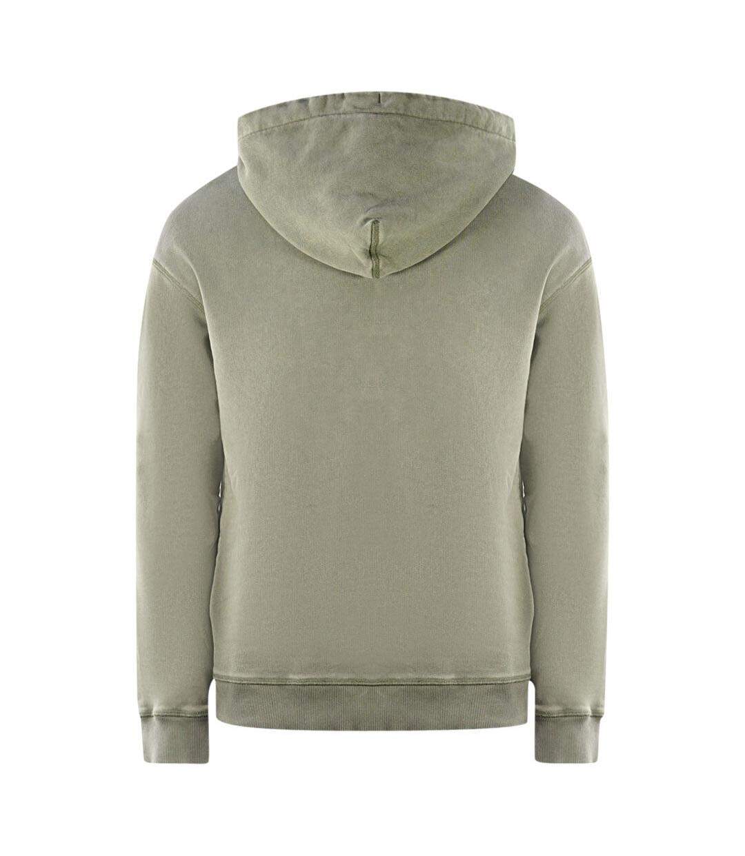 Mens Logo Hoodie Green Lyle & Scott-2