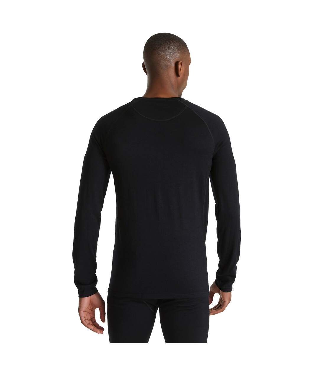 Haut à manches longues baselayer homme noir Craghoppers-4