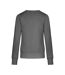 Sweat Femme Gris Acier Uni X.O By Promodoro-2