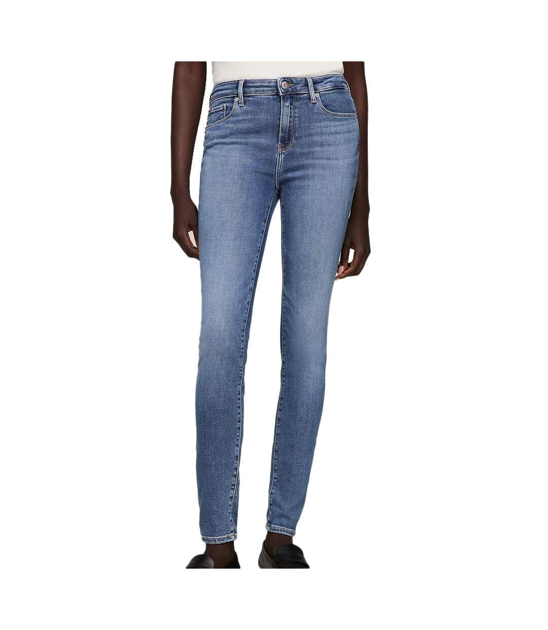 Jean Skinny Bleu Clair Femme Tommy Hilfiger Flex Como - W26-L32-1