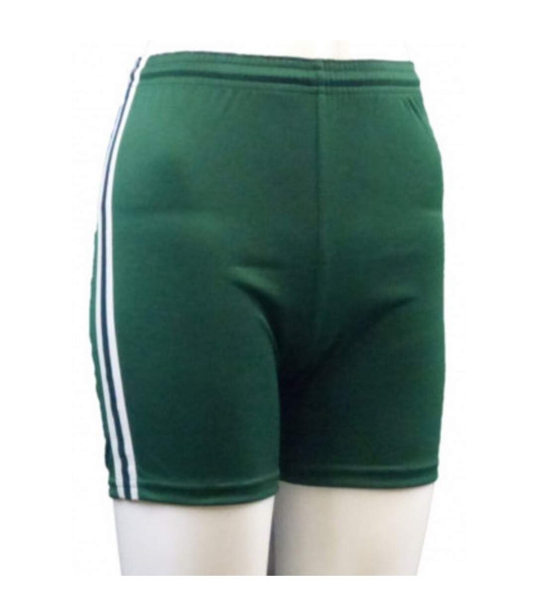 Short femme vert bouteille / blanc Carta Sport-1