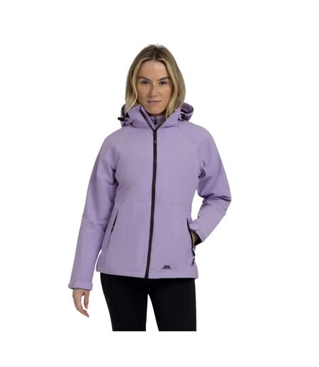 Veste imperméable tilbury femme bleu lavande Trespass