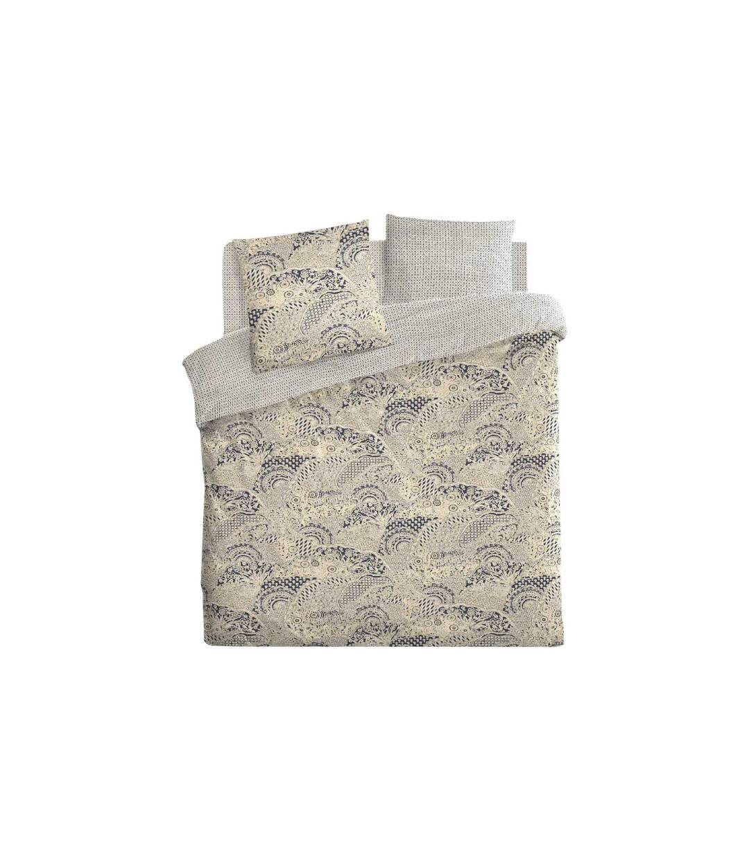 Parure de Lit 3 Pièces Naoki 240x220cm Beige-2
